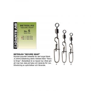 Darts Beteslås Secure Snap