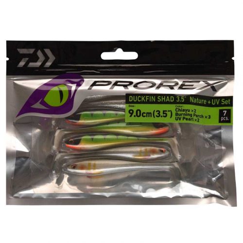 Prorex Duckfin Jiggpaket 9cm Nature UV