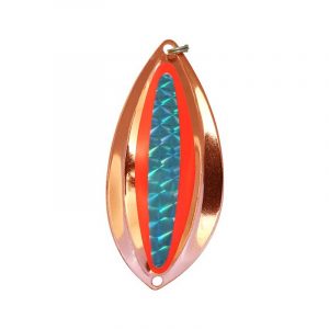 Spätta Original 68mm 12g Rödingblänke koppar blå röd