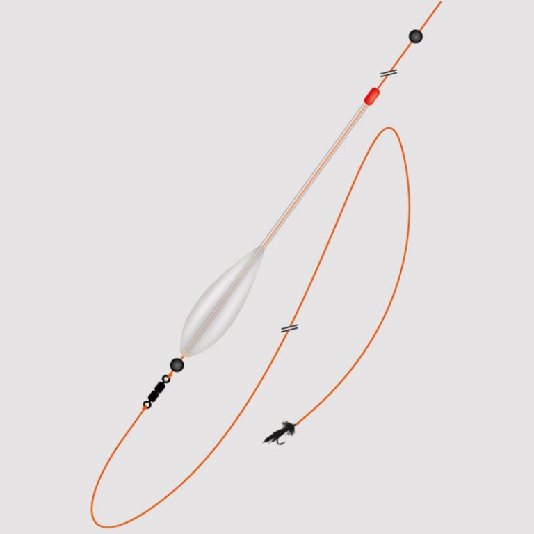 Bombarda set Havsöring med flugor och flöte » Fiska.nu Fiskebutik