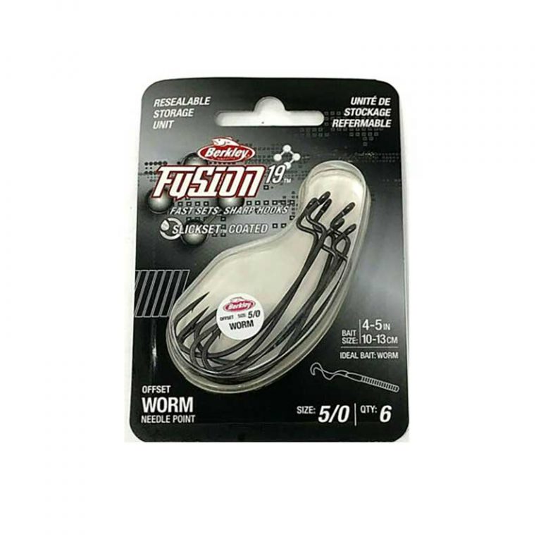 Berkley Fusion19 Offset Worm Hook » Fiska.nu - Fiskebutik
