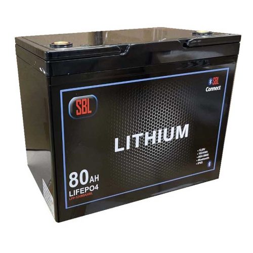 Litiumbatteri SBL 80 Ah 12V Bluetooth