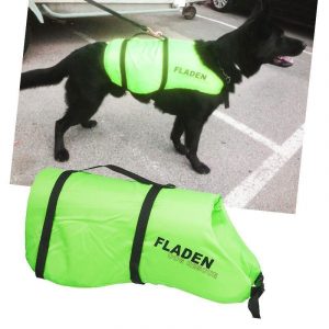 Hundflytväst Limegrön Strl M flytväst till hund