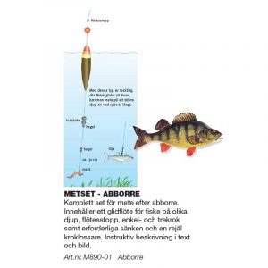 Metset Abborre flötmete