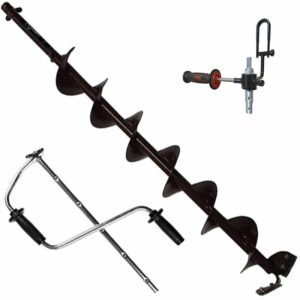 Isborr Vista 130mm med adapter - Kullagrad