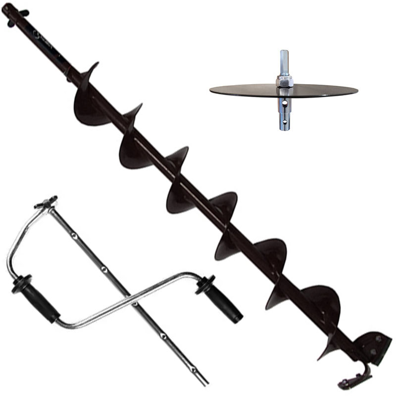 Isborr Vista 130mm med adapter - Skiva