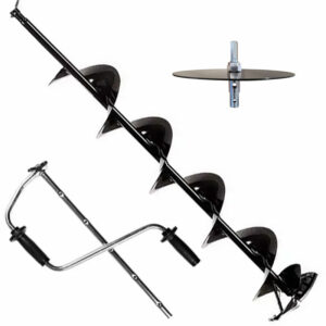 Isborr Vista 200mm med adapter - Skiva