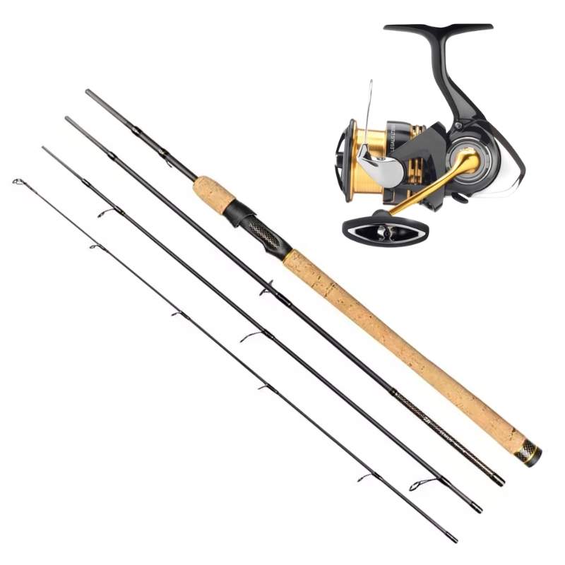 Daiwa Legalis 9' / 5-25g Haspelcombo (4-delad)