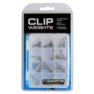 Darts Clip Weights sortiment