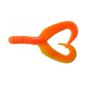 Twin Tail jigg 5cm 5-pack gul orange