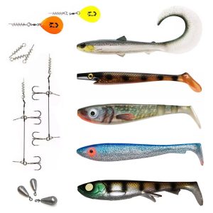 Jiggpaket Gädda X-Large Plus