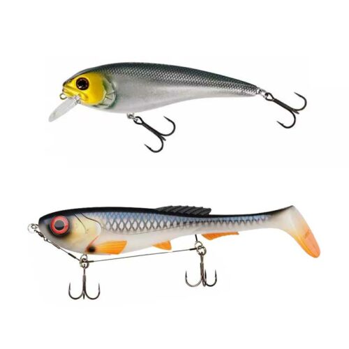Rawbite Beast paddeltail 2-Pack Klart Vatten