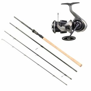 Daiwa Luvias 9' / 5-25g Haspelcombo (4-delad)