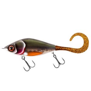Strike Pro Guppie Jr SH 11cm / 58g - Kemijokki/Motoroil Glitter