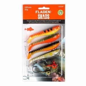 Jiggsortering Shad 10cm Mix 3