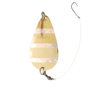 Titicaca Rödingblänke 58mm - Gold/Silver
