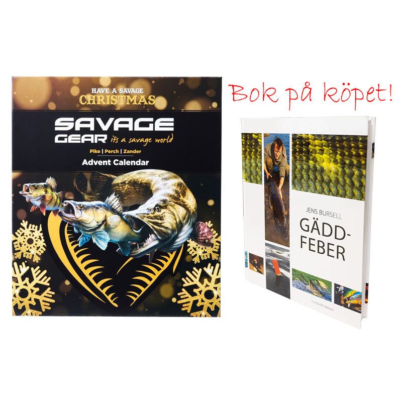 Savage Gear Adventskalender Predator 2023- Bok På Köpet!