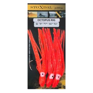 Bläckfiskhäckla Röd 7/0