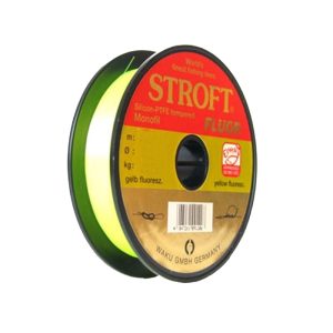 Stroft Fluo Gul Nylonlina 25m