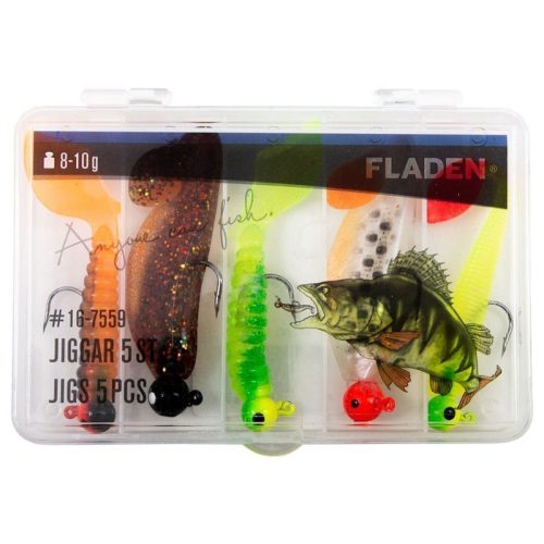 Fladen Jiggmix i ask, 8-10g