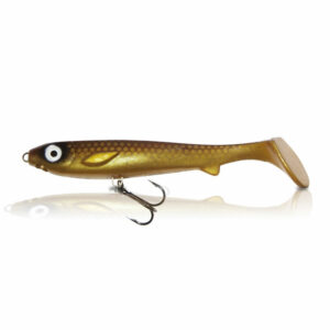 Flatnose Shad Jr 15cm med rigg (2-pack) - Golddigger