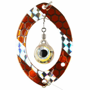 Akka 60mm Rödingblänke - Koppar