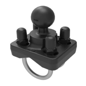 RAM Mounts Dubbel U-Bultsbas för styren & rör (B-kula)