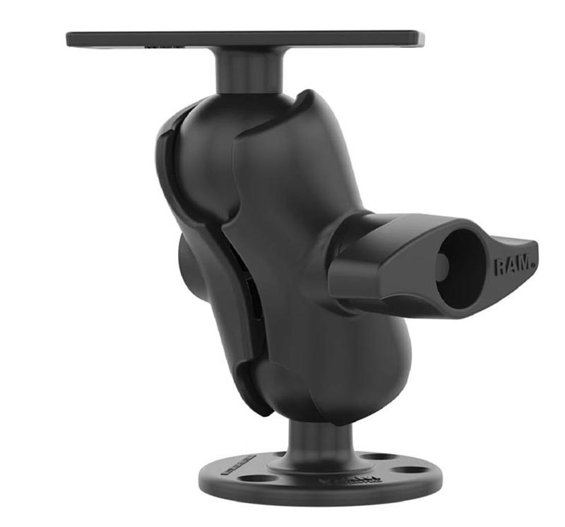RAM Mounts Komplett fäste Helix 8-10 kort arm (D-kula)