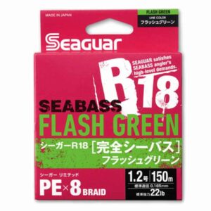Seaguar R18 Kanzen Seabass 150m Flash Green