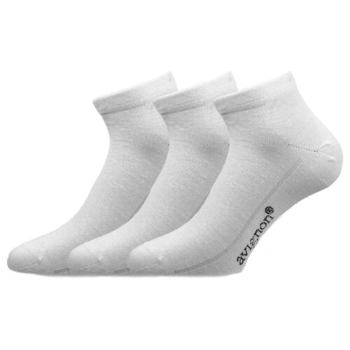 Avignon Sneaker Ull Låg - Basic white 3-pack