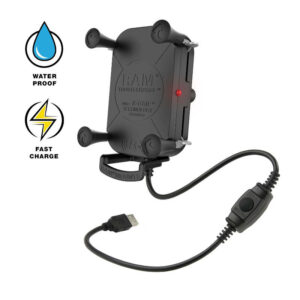 RAM Mounts Tough-Charge vattentät trådlös laddare X-grip (B-Kula)