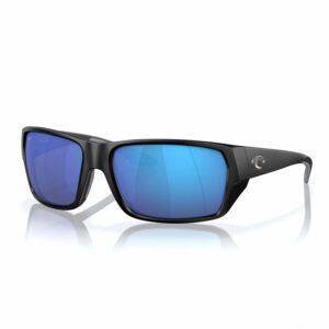 Costa Tailfin Matte Black - Blue Mirror 580G