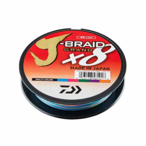 Daiwa J-Braid Grand X8 Multicolor 500m