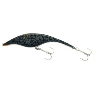 Zalt 14cm Flytande 35g - Black Grey Pike