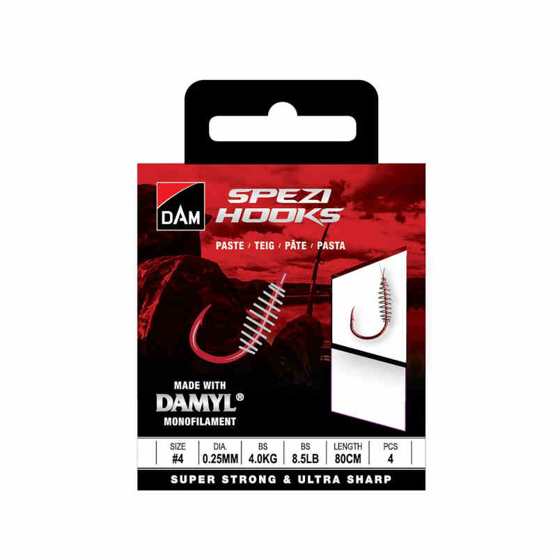 DAM Spezi Metetafs Deg #6 0,22mm, 80cm, 4-pack