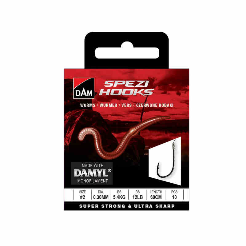 DAM Spezi Metetafs Mask #6 0,22mm, 60cm, 10-pack