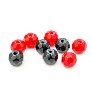 Darts Glasspärlor Facetterade - Mix