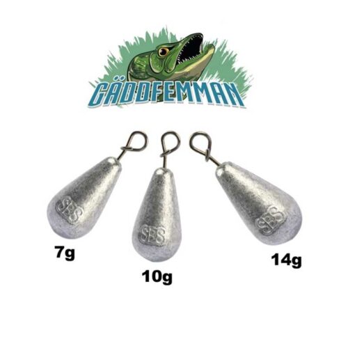 Darts Gäddfemman Clip Weights Mix