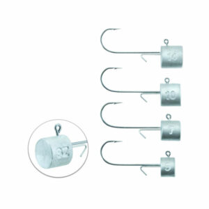 Svartzonker Ned Jig Head Bismuth 3/0 DG 2-pack