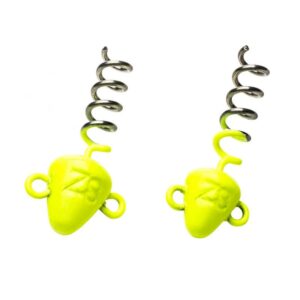 Svartzonker Screw-in-head Fl.Yellow Lead 2-pack
