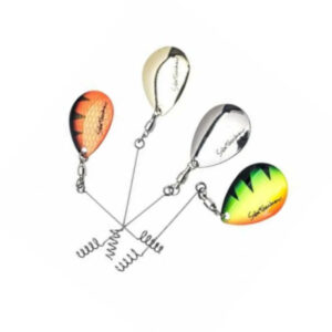 SvartZonker Spinner Rig 4-pack Silver, Guld, FireTiger, RedTiger