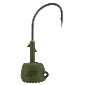 Silent Chaser Draggin' NED Jig Head Green 1/0
