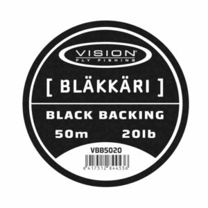 Vision Bläkkäri 20Lb - Black Backing 50m