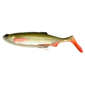 Ricky The Roach Shadtail Gäddfemman 18cm / 85g - Olive Roach