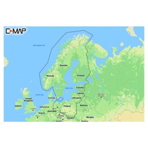 C-MAP Discover Sjökort - Östersjön
