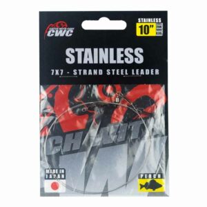 CWC 7x7 Finesse Wire Tafs 10' 25lbs - 2pcs