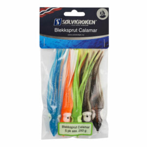 Sölvkroken Bläckfiskgummin (5-pack)