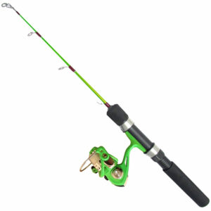 Fibe Isfiskecombo Haspel Medium - Grön