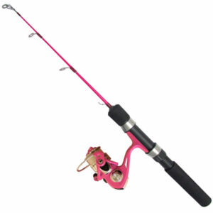 Fibe Isfiskecombo Haspel Medium - Rosa