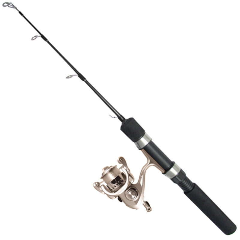 Fibe Isfiskecombo Haspel Heavy - Svart